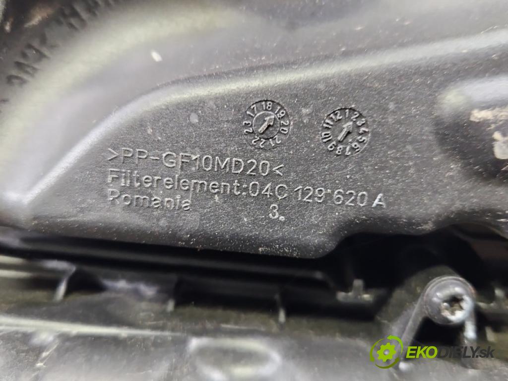 Skoda Fabia III 2014-2021 1.0 TSI 95 HP manual 70 kW 999 cm3 5- obal filtra vzduchu 04C129620A (Obal vzduchového filtra)