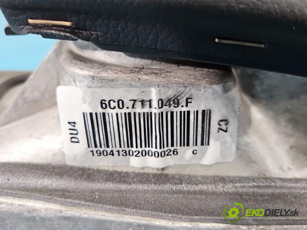 Skoda Fabia III 2014-2021 1.0 TSI 95 hp manual 70 kW 999 cm3 5- kulisa změny stupňová 6C0711049F (Řadicí páka (kulisa) )