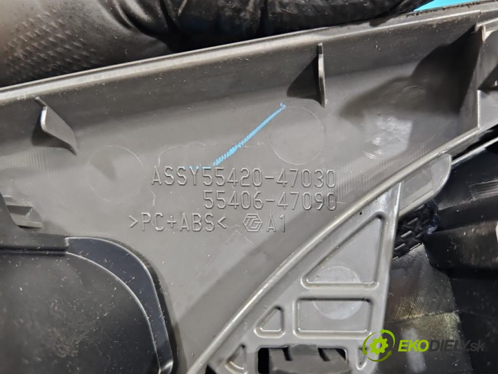 Toyota Prius III XW30 2009-2015 1.8 16V 99 hp automatic 73 kW 1798 cm3 5- lišta ozdobná interiéry: 55420-47030