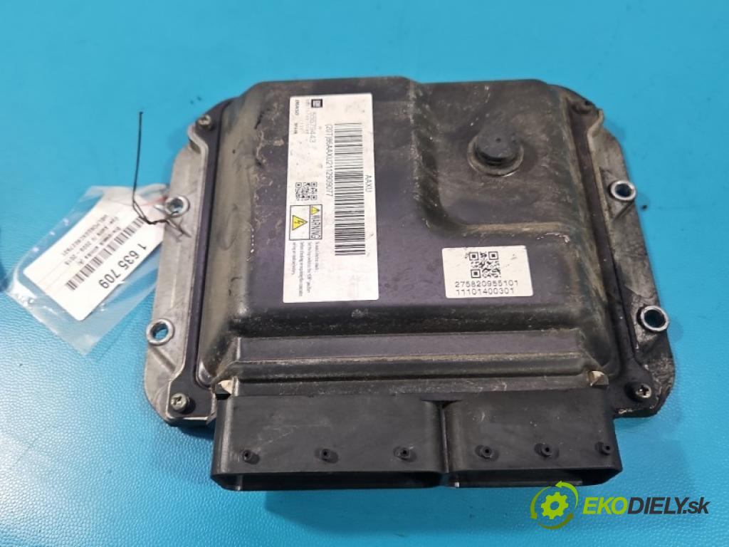 Opel Astra IV 2009-2015 1.7 cdti 110 HP manual 81 kW 1686 cm3 5- riadiaca jednotka motora 55579443