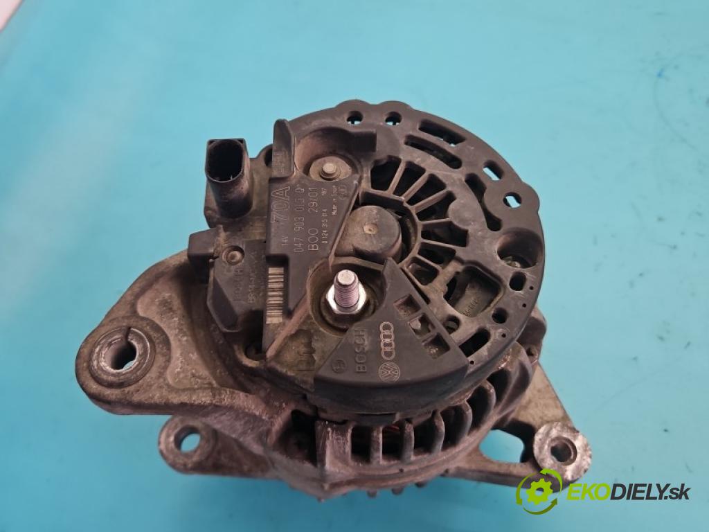 Skoda Fabia I 1999-2007 1.4 MPI 60 hp manual 44 kW 1397 cm3 5- Alternator 047903015Q (Alternátor)