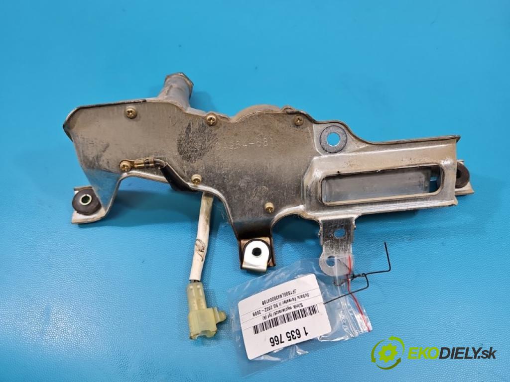 Subaru Forester II SG 2002-2008 2.0 boxer 125 HP manual 92 kW 1994 cm3 5- motor stieračov zadné 34964-581