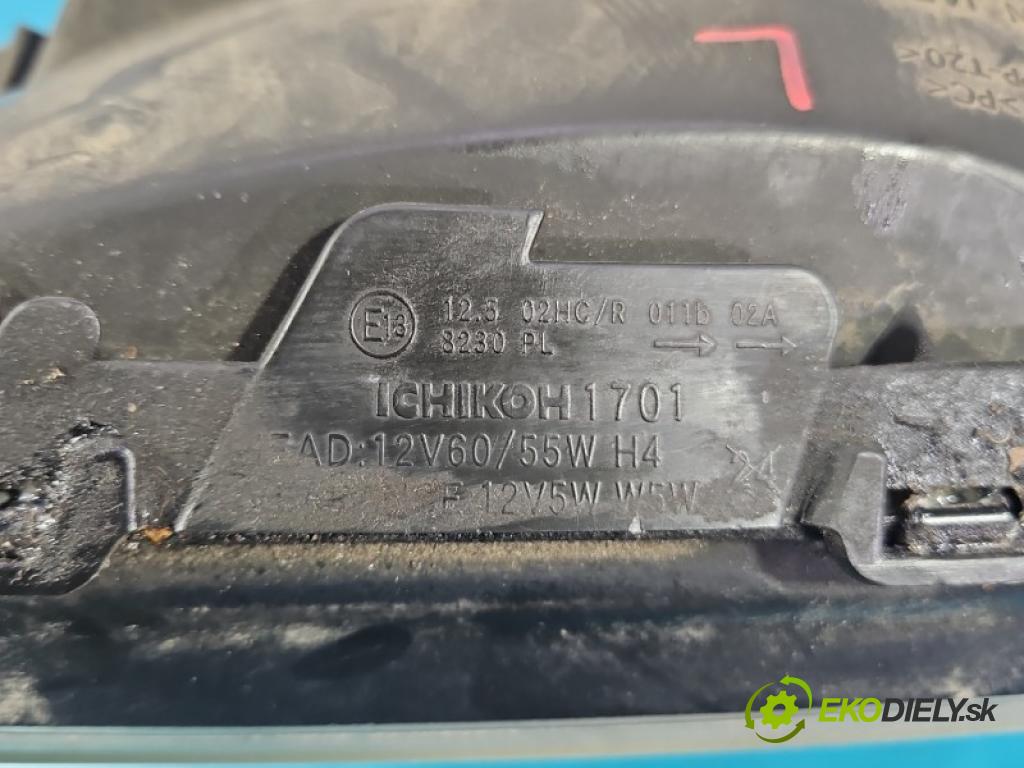 Subaru Forester II SG 2002-2008 2.0 boxer 125 HP manual 92 kW 1994 cm3 5- Reflektor: ľavý  (Kľučka dverí ostatné)