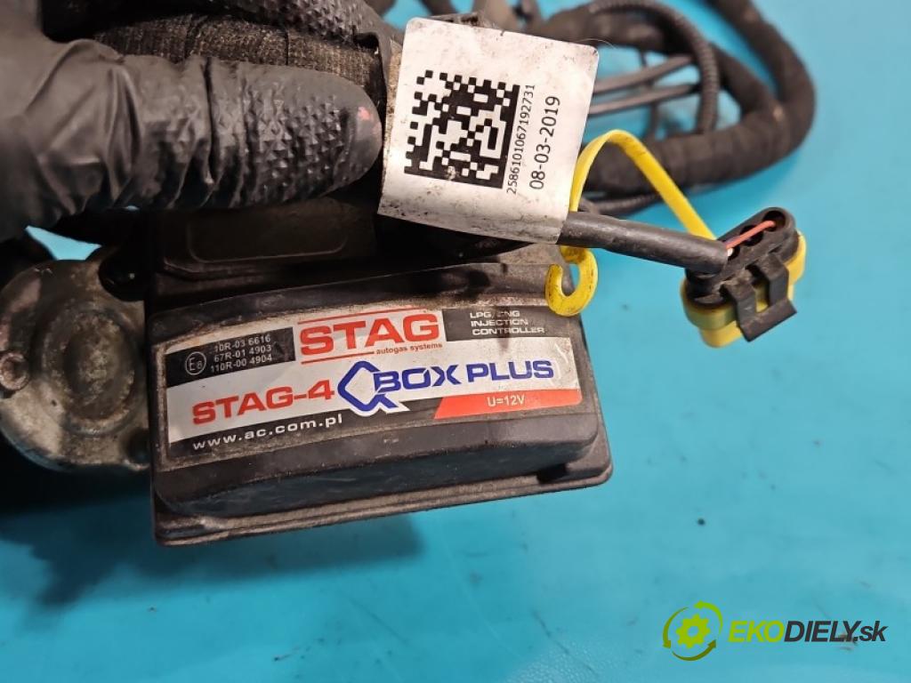 Seat Altea 1.6 8V 102 hp manual 75 kW 1595 cm3 5- instalace LPG STAG 4 QBOX PLUS