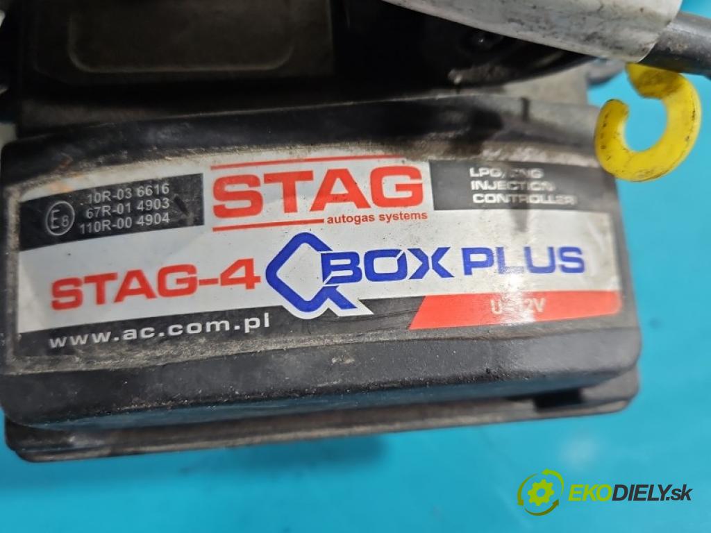 Seat Altea 1.6 8V 102 hp manual 75 kW 1595 cm3 5- instalace LPG STAG 4 QBOX PLUS