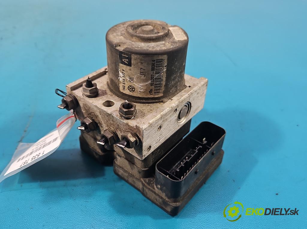 Seat Altea 1.6 8V 102 HP manual 75 kW 1595 cm3 5- čerpadlo abs 1K0614117F (Pumpa ABS)