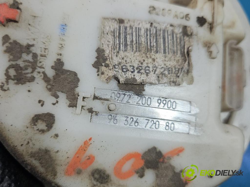 Peugeot 307 1.6 16V 109 hp manual 80 kW 1587 cm3 5- čerpadlo paliva 9632672080