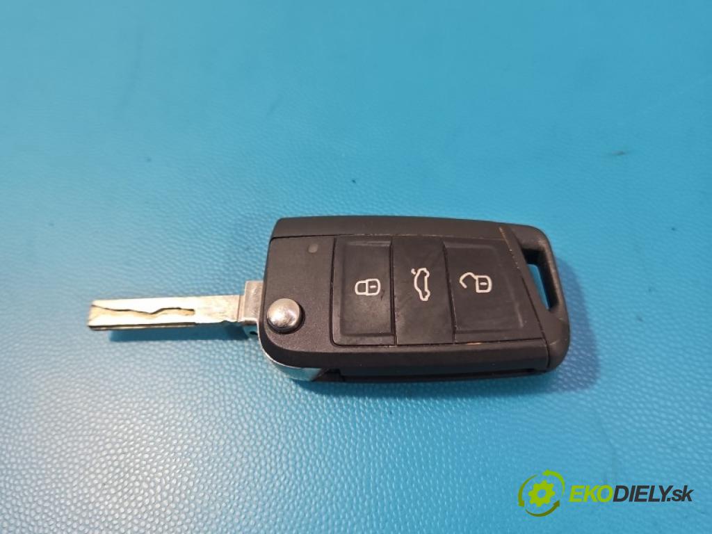 Skoda Fabia III 2014-2021 1.0 TSI 95 HP manual 70 kW 999 cm3 5- Spínačka 1K0905851 (Spínacia skrinka)