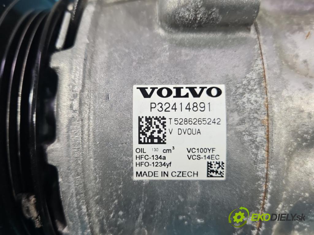 Volvo XC40 2017- 2.0 T B3 163 HP automatic 120 kW 1969 cm3 5- Kompresor: klimatizácie P32414891 (Kompresor klimatizácie)