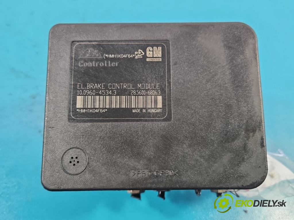 Opel Astra IV 2009-2015 1.7 cdti 110 HP manual 81 kW 1686 cm3 5- čerpadlo abs 100960-45343 (Pumpa ABS)