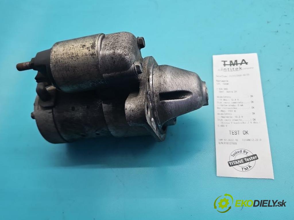 Opel Astra IV 2009-2015 1.7 cdti 110 hp manual 81 kW 1686 cm3 5- startér: 8980147432 (Startér)