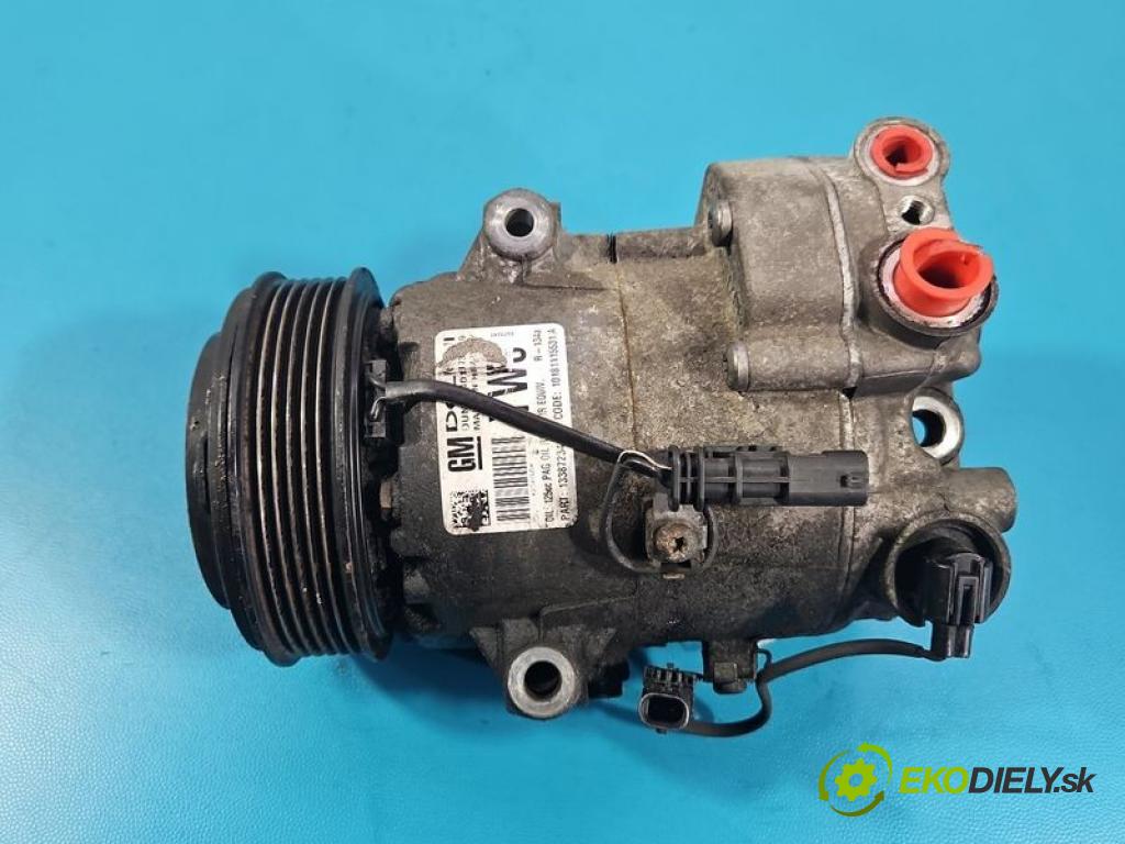 Opel Astra IV 2009-2015 1.7 cdti 110 HP manual 81 kW 1686 cm3 5- Kompresor: klimatizácie 13387234 (Kompresor klimatizácie)