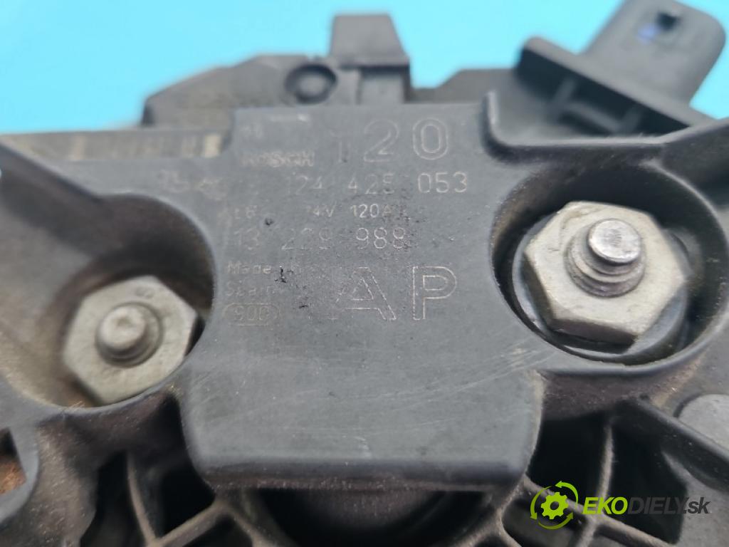 Opel Zafira A 1999-2005 2.2 16V 147 hp manual 108 kW 2198 cm3 5- Alternator 13229988 (Alternátor)