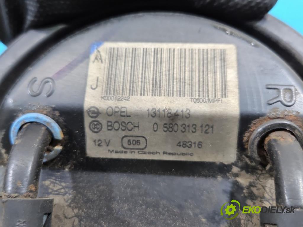 Opel Zafira A 1999-2005 2.2 16V 147 hp manual 108 kW 2198 cm3 5- čerpadlo paliva 13118413