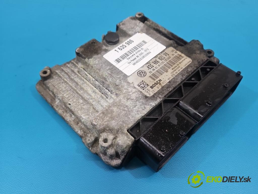 Vw Passat B6 2005-2010 1.9 tdi BLS 105 HP manual 77 kW 1896 cm3 5- riadiaca jednotka motora 03G906021PB