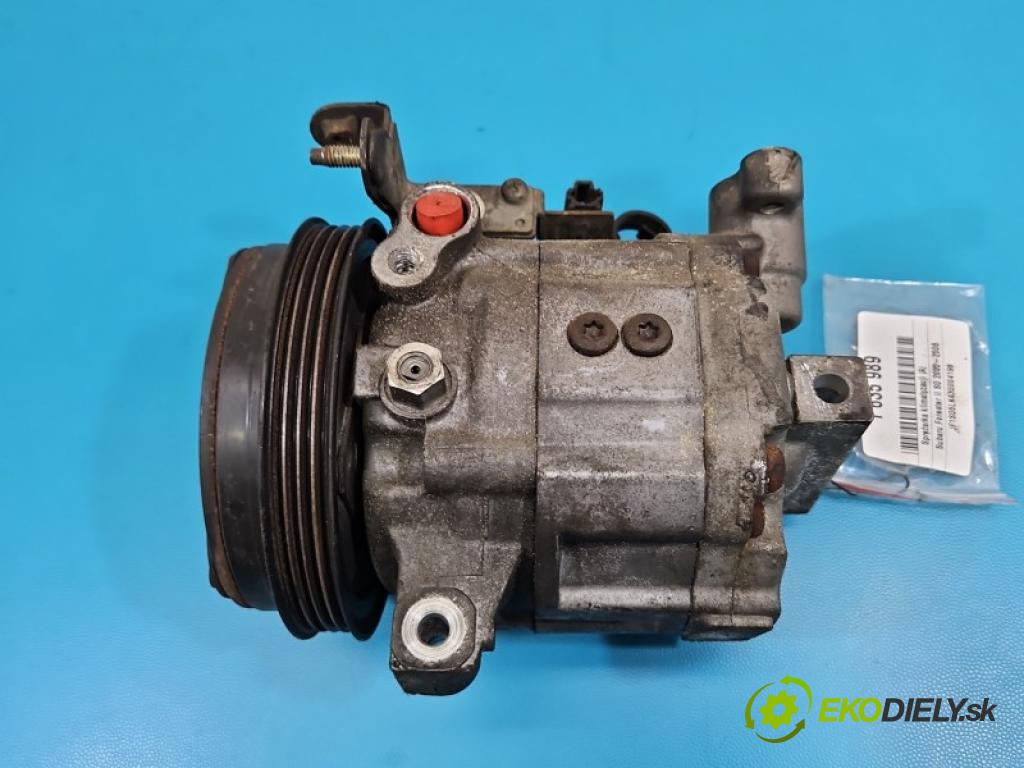 Subaru Forester II SG 2002-2008 2.0 boxer 125 HP manual 92 kW 1994 cm3 5- Kompresor: klimatizácie 73110SA000 (Kompresor klimatizácie)
