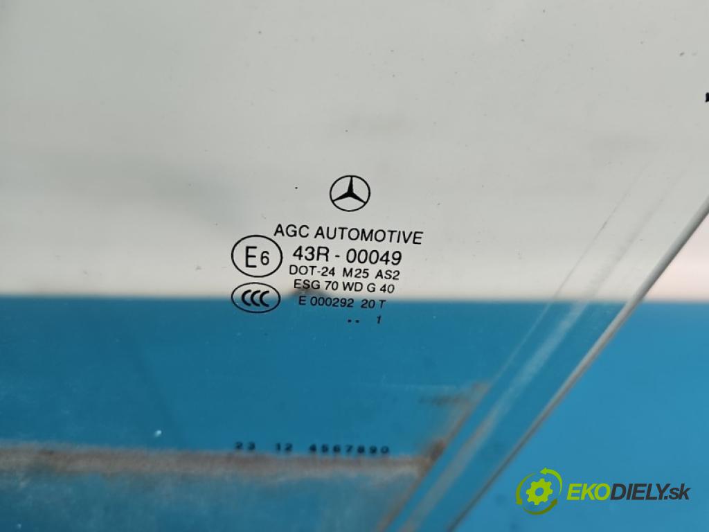 Mercedes GLK X204 2008-2015 2.2 cdi 170 hp automatic 125 kW 2143 cm3 5- sklo dveře přední levé