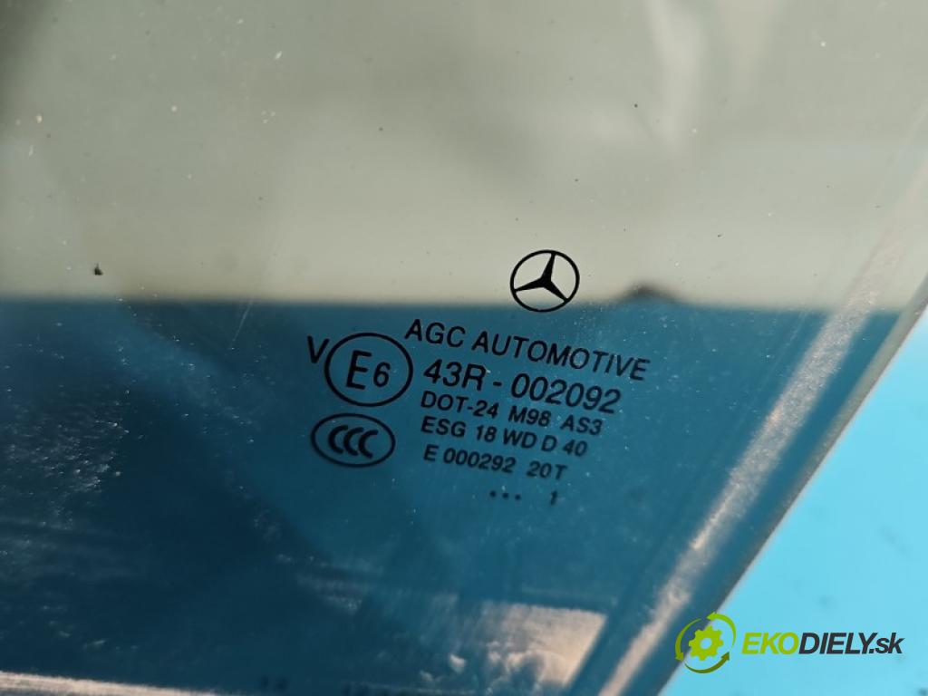 Mercedes GLK X204 2008-2015 2.2 cdi 170 HP automatic 125 kW 2143 cm3 5- sklo dvere zadné ľavé