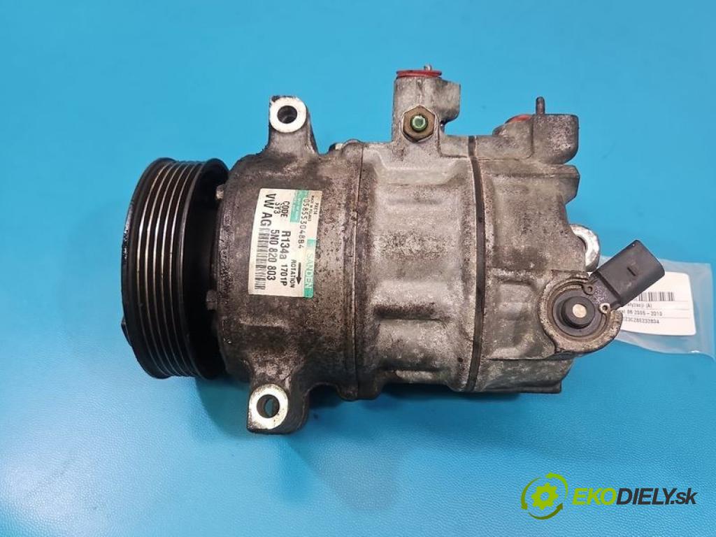 Vw Passat B6 2005-2010 1.9 tdi BLS 105 HP manual 77 kW 1896 cm3 5- Kompresor: klimatizácie 5N0820803 (Kompresor klimatizácie)