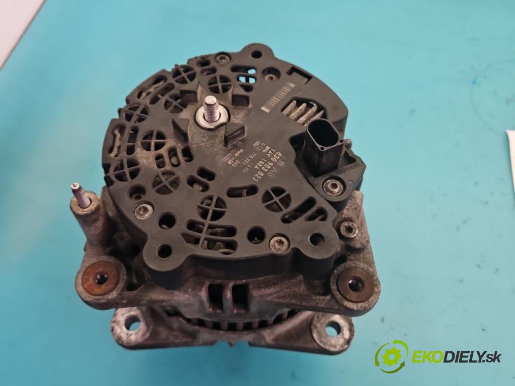 Vw Passat B6 2005-2010 1.9 tdi BLS 105 hp manual 77 kW 1896 cm3 5- Alternator 03G903023 (Alternátor)