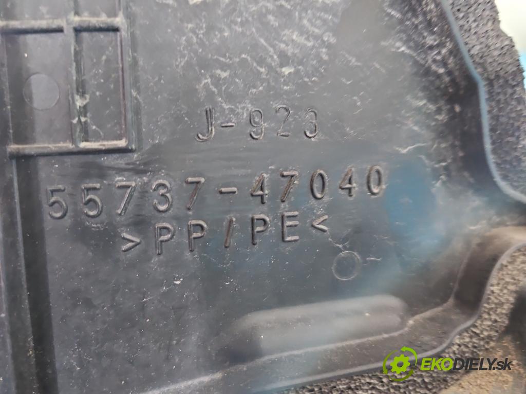 Toyota Prius III XW30 2009-2015 1.8 16V 99 HP automatic 73 kW 1798 cm3 5- torpédo 55737-47040 (Torpédo (plast pod čelným sklom))