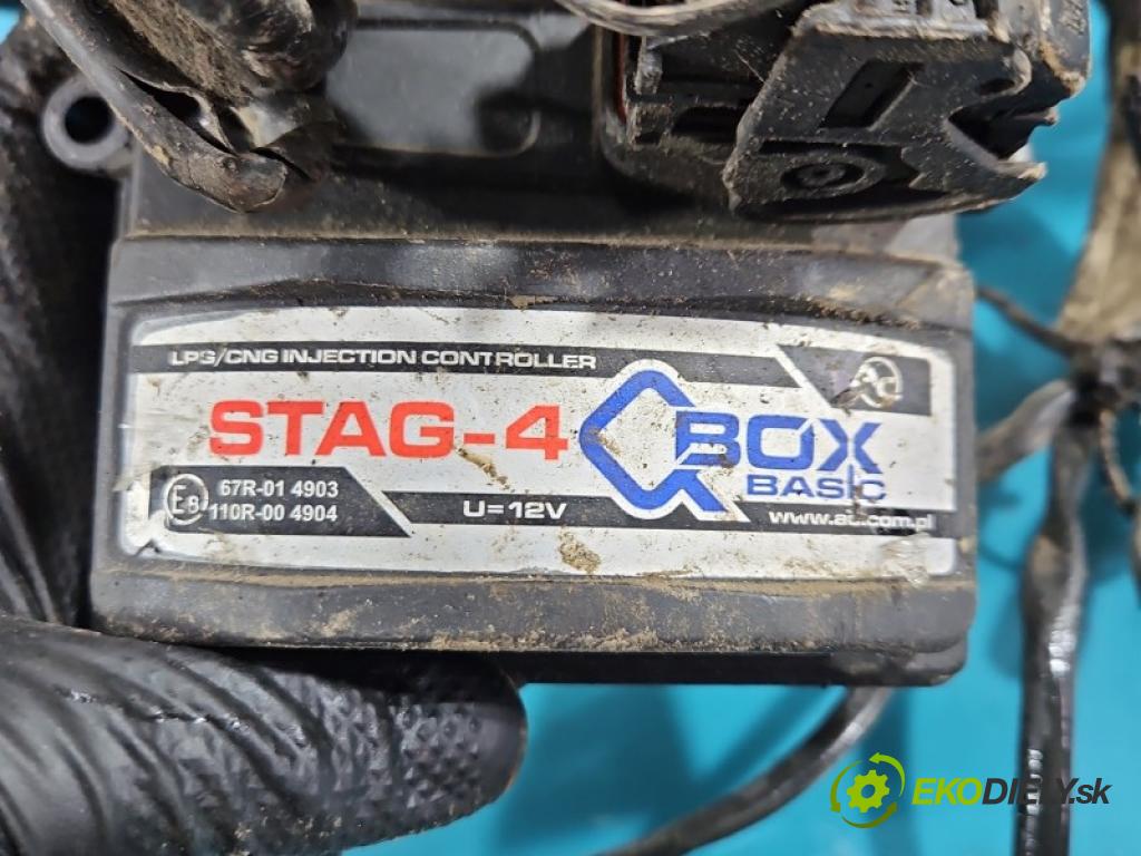 Fiat Panda II 2003-2012 1.1 8V 54 hp manual 40 kW 1108 cm3 5- instalace LPG STAG 4 QBOX BASIC