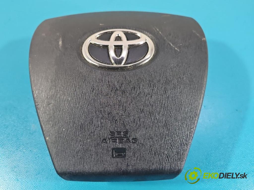 Toyota Prius III XW30 2009-2015 1.8 16V 99 hp automatic 73 kW 1798 cm3 5- Polštář: vzduch: Řidič: BAM-PT1-1696 (Airbag)