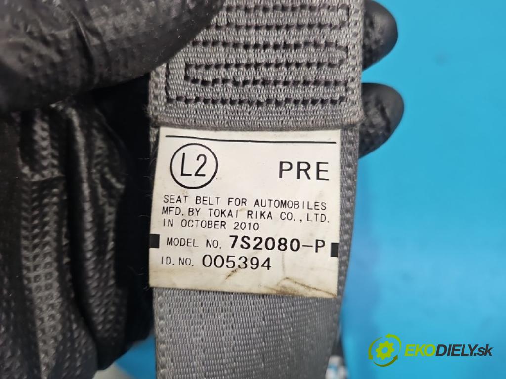 Toyota Prius III XW30 2009-2015 1.8 16V 99 HP automatic 73 kW 1798 cm3 5- pas bezpečnosť: predné ľavý 7J0828-0310