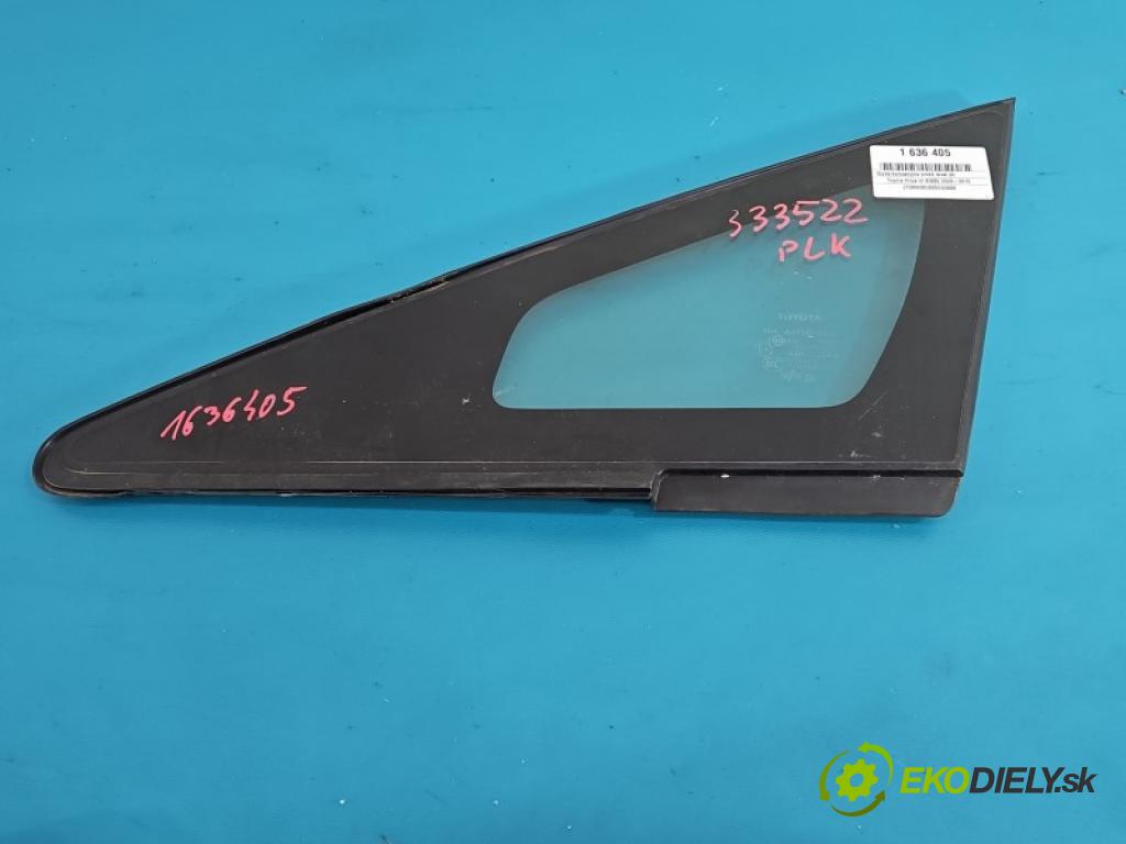 Toyota Prius III XW30 2009-2015 1.8 16V 99 hp automatic 73 kW 1798 cm3 5- sklo přední levé 