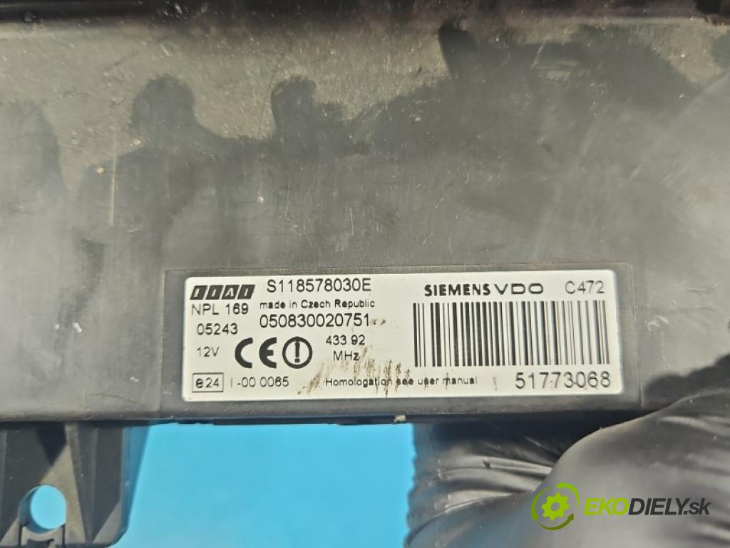 Fiat Panda II 2003-2012 1.3 jtd 69KM manual 51 kW 1248 cm3 5- riadiaca jednotka motora 51775008