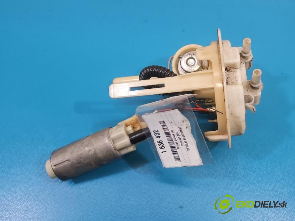 Peugeot 206 1.4 8V 75 hp manual 55 kW 1360 cm3 5- čerpadlo paliva 9625476280