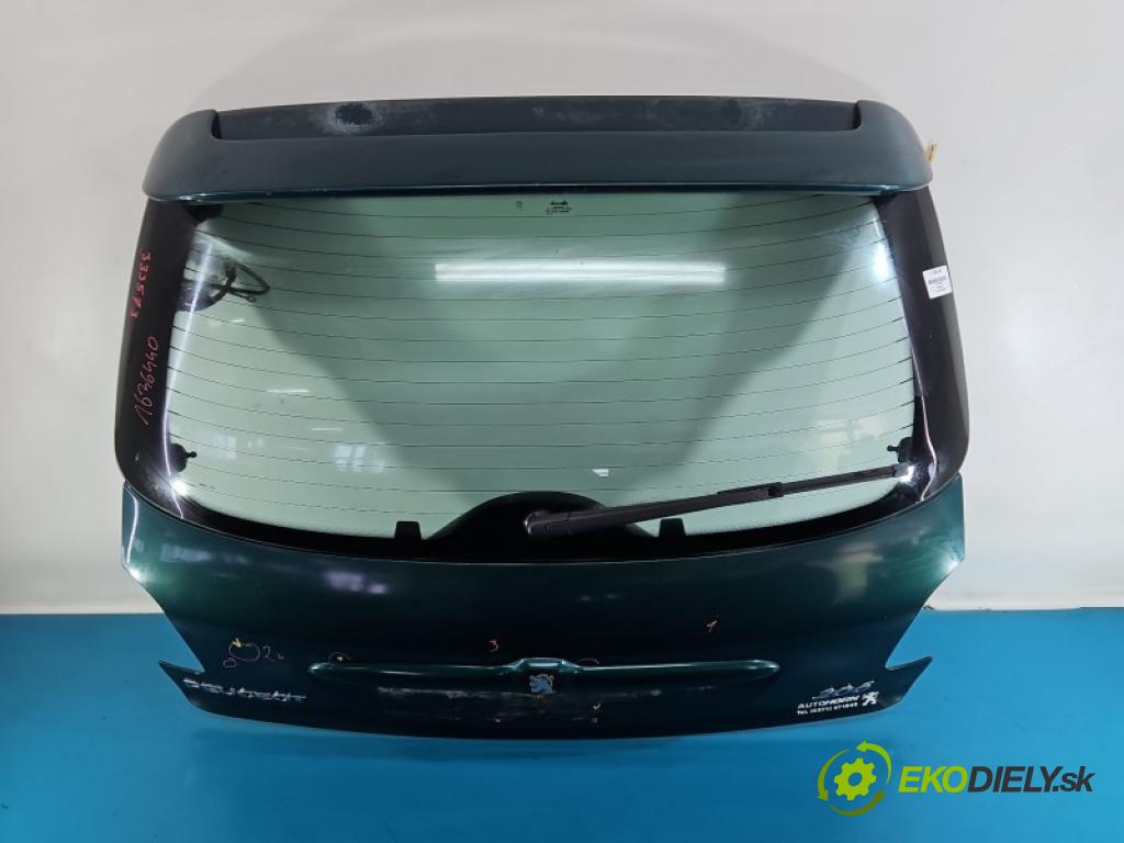Peugeot 206 1.4 8V 75 HP manual 55 kW 1360 cm3 5- zadna kufor  (Kapota zadná (kufor))