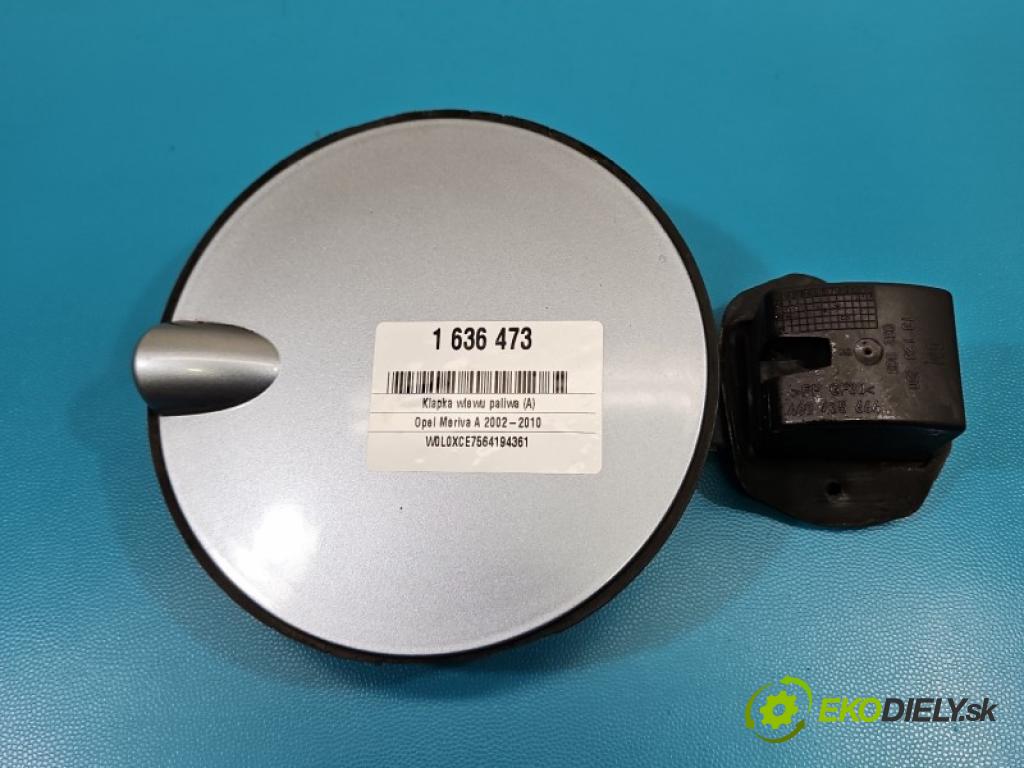 Opel Meriva A 2002-2010 1.4 16V 90 hp manual 66 kW 1364 cm3 5- Klapka nalévání paliva 13123250 (Klika dveří ostatní)