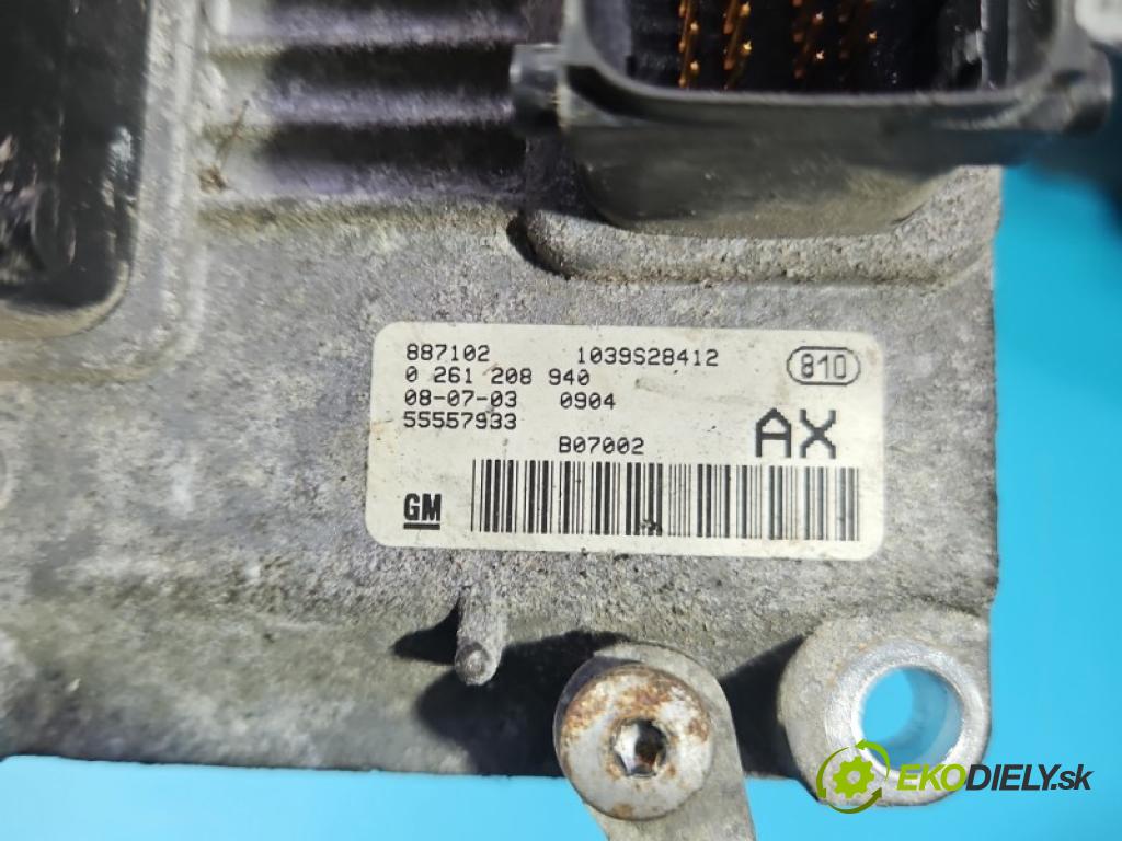 Opel Corsa D 2006-2014 1.2 16V 80 HP manual 59 kW 1229 cm3 3- riadiaca jednotka motora 55557933