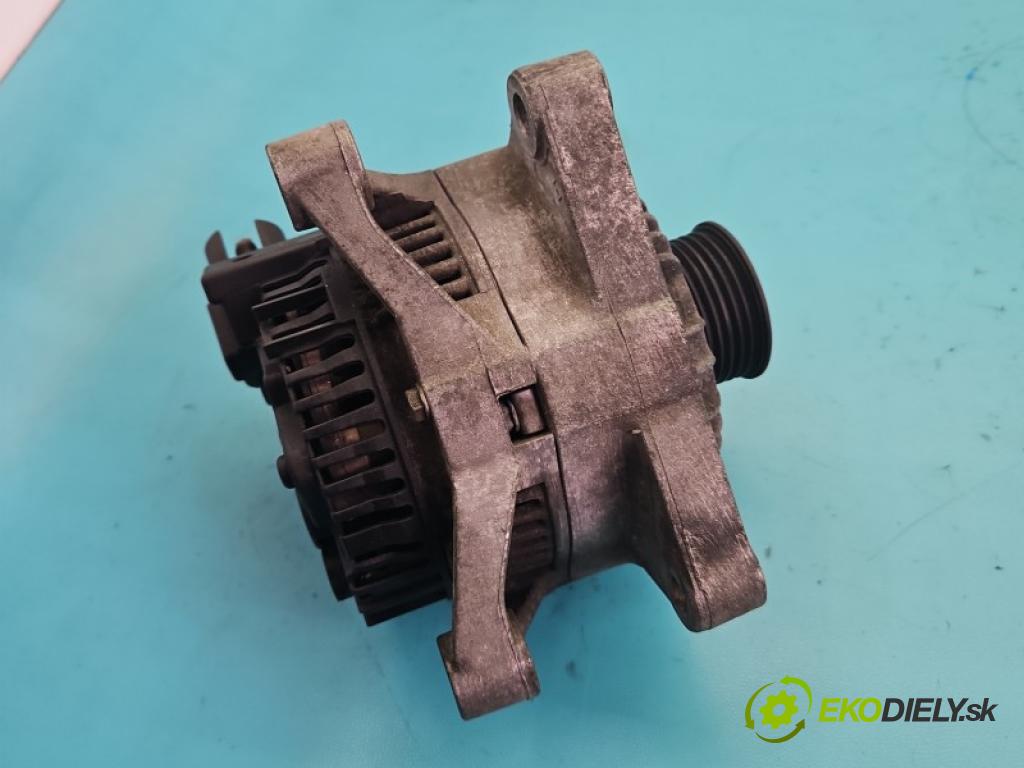 Peugeot 206 1.4 8V 75 hp manual 55 kW 1360 cm3 5- Alternator 9623727180 (Alternátor)