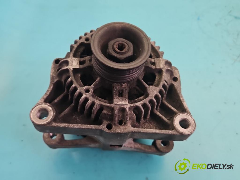 Peugeot 206 1.4 8V 75 hp manual 55 kW 1360 cm3 5- Alternator 9623727180 (Alternátor)
