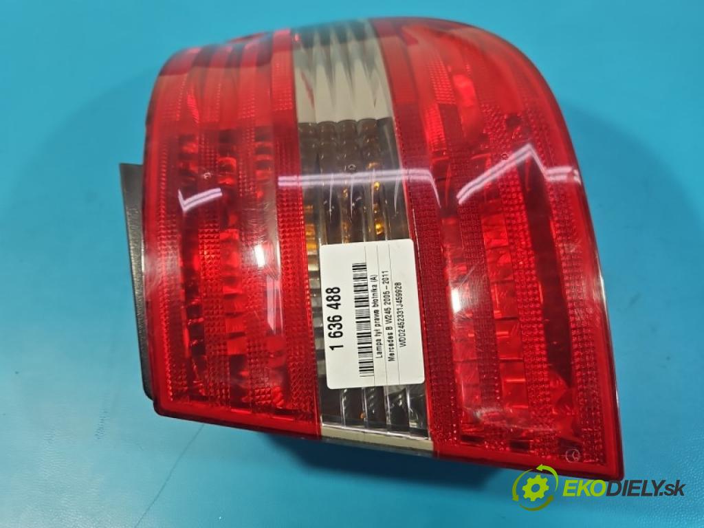 Mercedes B W245 2005-2011 2.0 8V 116 hp automatic 85 kW 2034 cm3 5- světlo zadní pravé blatník: A1698202664