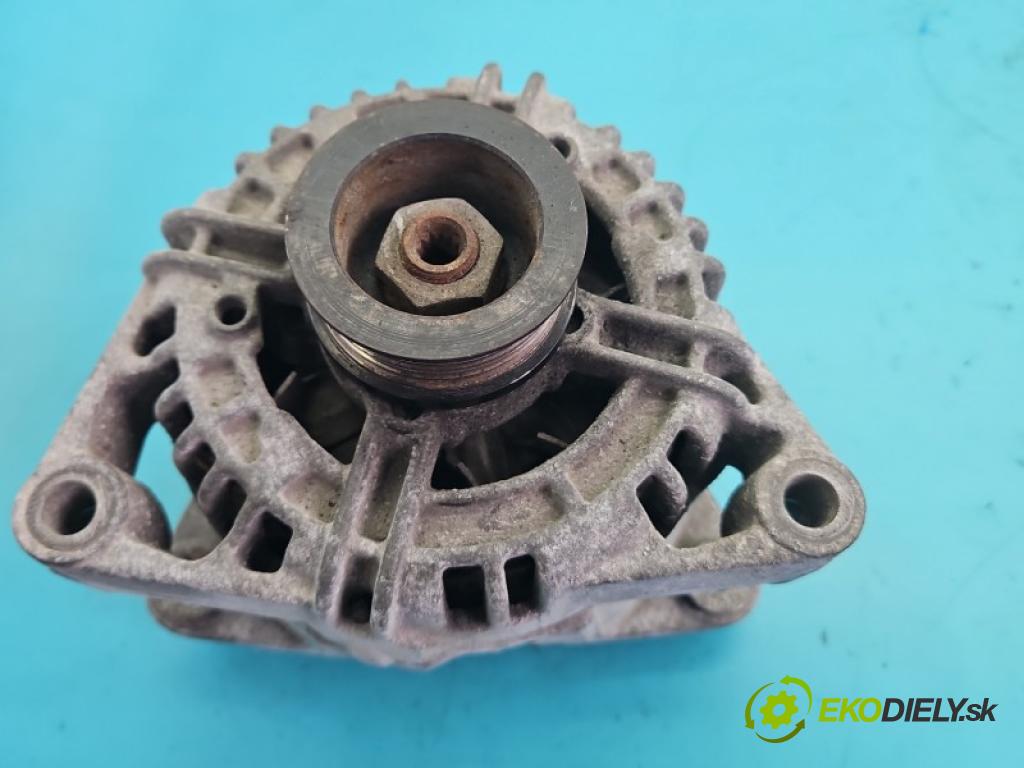 Opel Meriva A 2002-2010 1.4 16V 90 hp manual 66 kW 1364 cm3 5- Alternator 55556068 (Alternátor)
