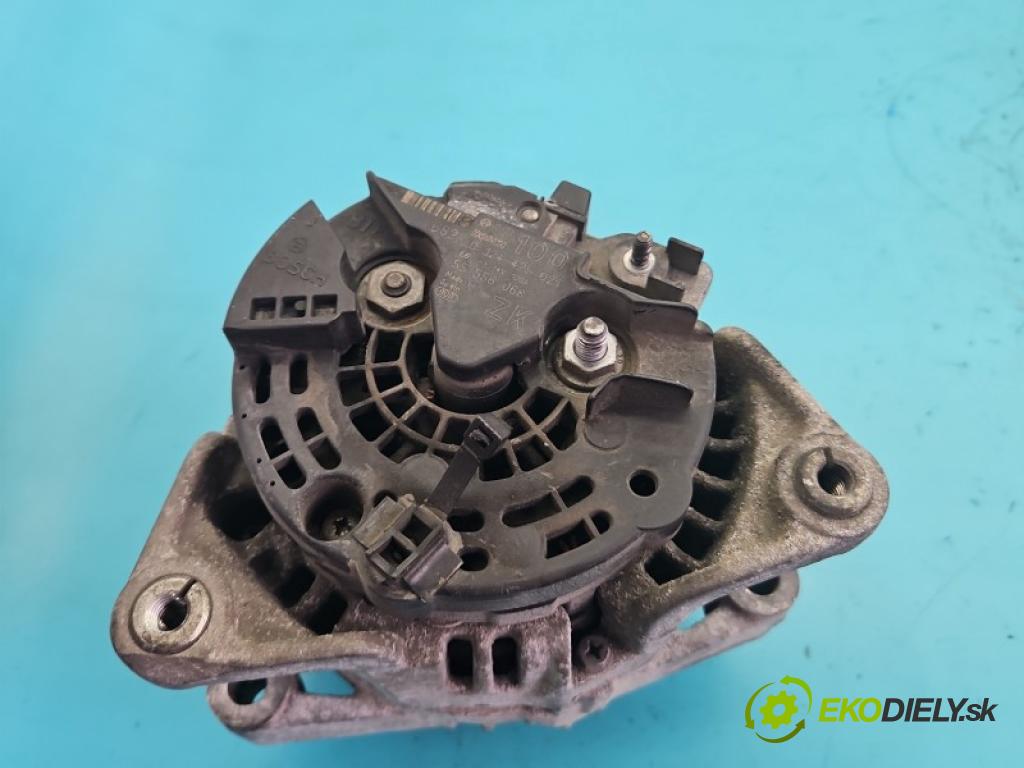 Opel Meriva A 2002-2010 1.4 16V 90 hp manual 66 kW 1364 cm3 5- Alternator 55556068 (Alternátor)