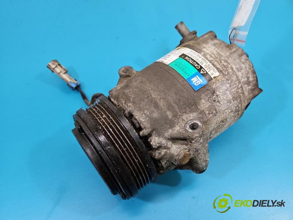 Opel Meriva A 2002-2010 1.4 16V 90 HP manual 66 kW 1364 cm3 5- Kompresor: klimatizácie 9165714 (Kompresor klimatizácie)