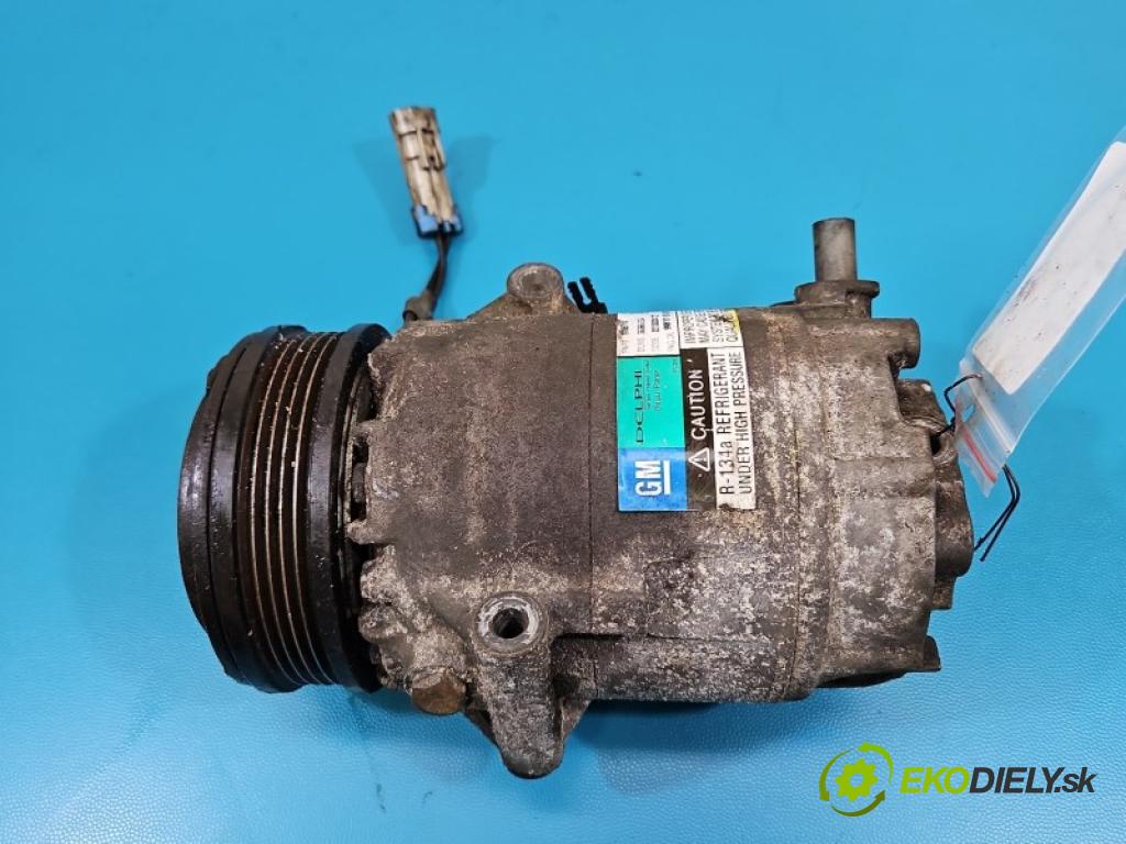 Opel Meriva A 2002-2010 1.4 16V 90 hp manual 66 kW 1364 cm3 5- Kompresor: klíma 9165714 (Kompresor klimatizace)