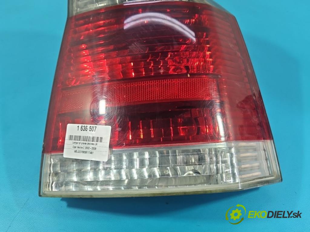 Opel Vectra C 2002-2008 2.2 dti 125 hp manual 92 kW 2172 cm3 5- světlo zadní pravé blatník: 13157647