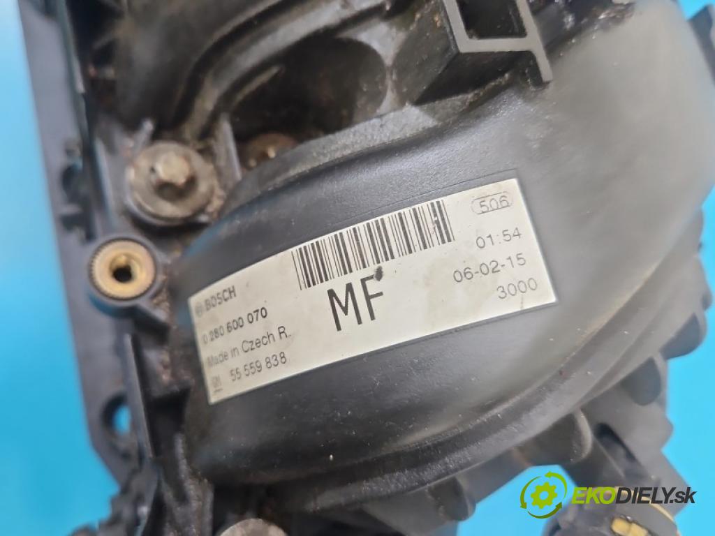 Opel Meriva A 2002-2010 1.4 16V 90 HP manual 66 kW 1364 cm3 5- zvod nasávací Z14XEP (Sacie potrubie)