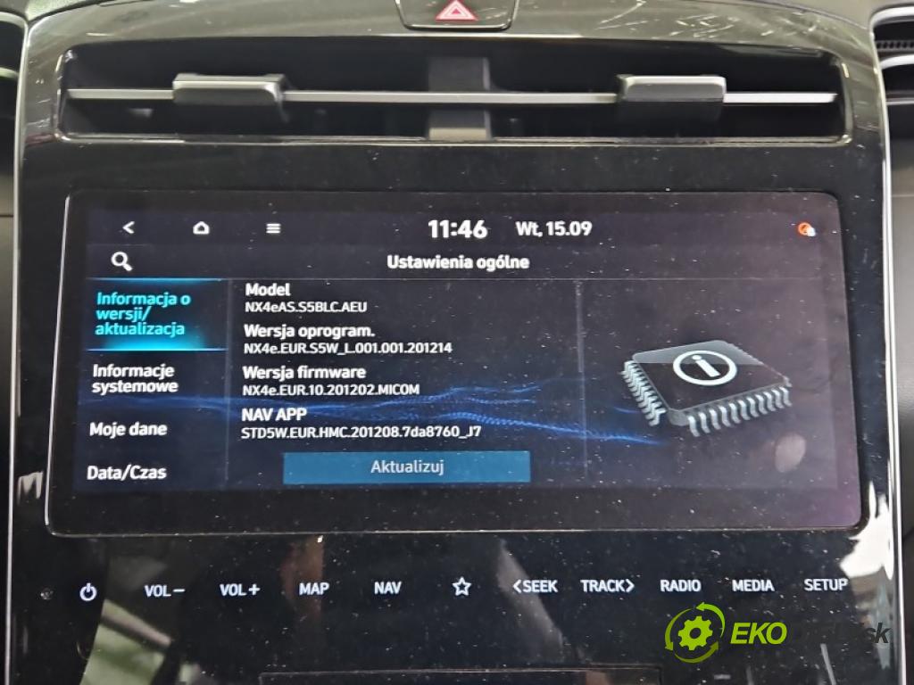 Hyundai Tucson IV 2020- 1.6 CRDI 136hp automatic 100 kW 1598 cm3 5- displej 97250-N7300 (Přístrojová deska)