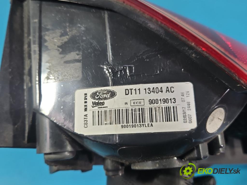 Ford Transit Connect II 2012-2022 1.5 tdci 120 hp manual 88.2 kW 1499 cm3 4- světlo zadní pravé blatník: DT1113404AC