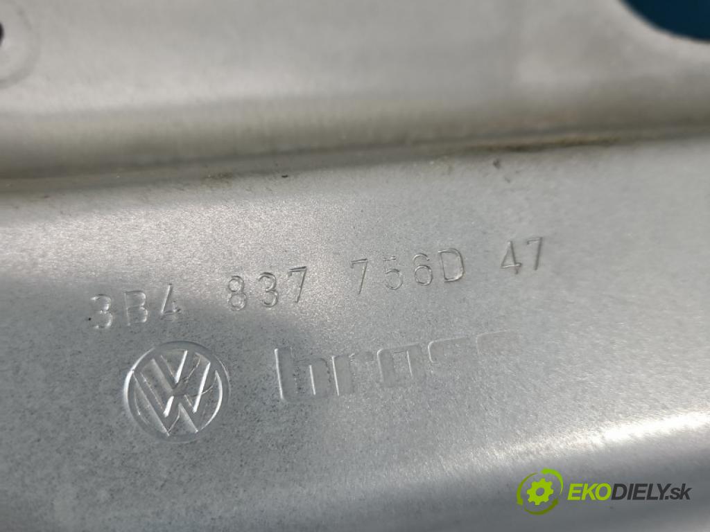 Vw Passat B5 1995-2005 1.9 tdi 116 HP manual 85 kW 1896 cm3 4- mechanizmus okna predné pravý 3B2837462