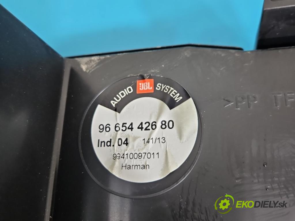 Peugeot 508 I 2010-2018 2.0 hdi 163 HP automatic 120 kW 1997 cm3 5- Subwoofer: 9665442680 (Audio zariadenie)