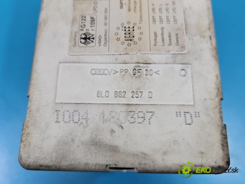 Audi A3 8L 1996-2003 1.9 tdi 110 hp manual 81 kW 1896 cm3 3- Centrálni: zámek: 8L0862257D