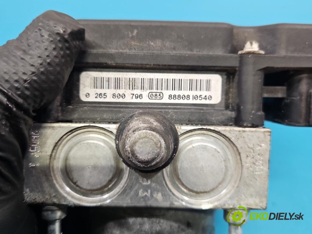 Opel Corsa D 2006-2014 1.2 16V 80 HP manual 59 kW 1229 cm3 3- čerpadlo abs 0265800796 (Pumpa ABS)
