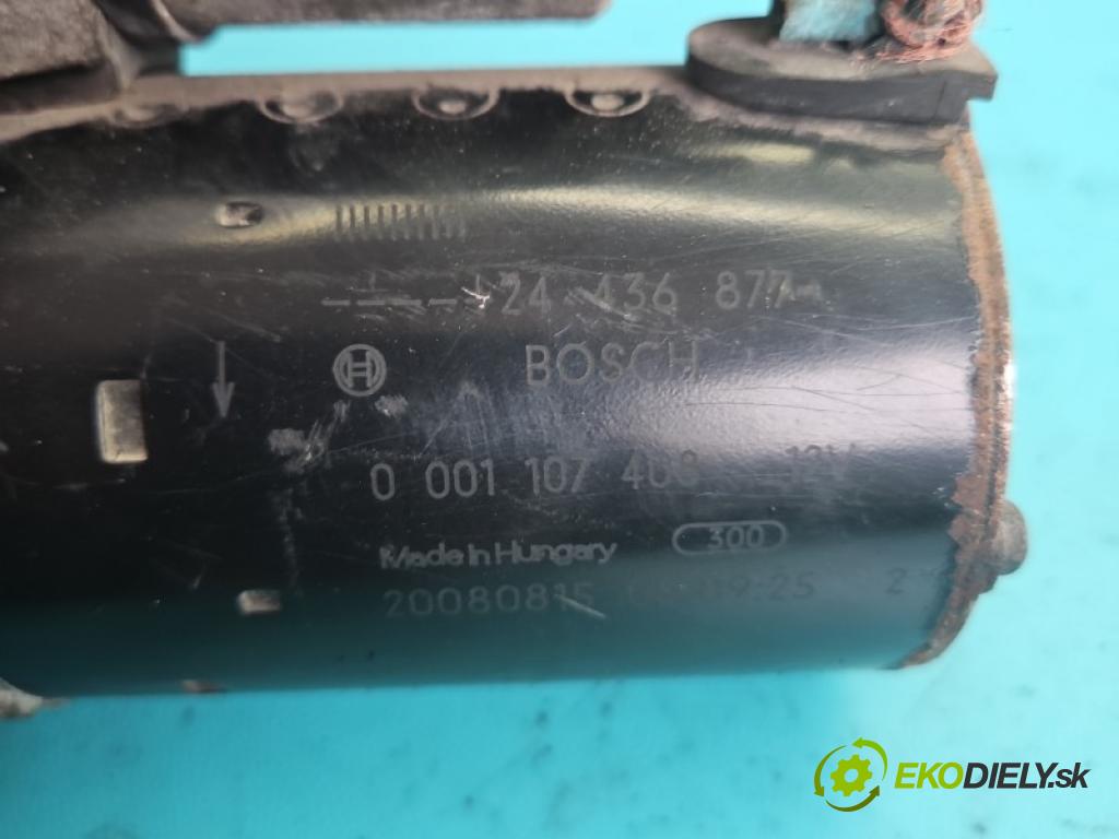Opel Corsa D 2006-2014 1.2 16V 80 HP manual 59 kW 1229 cm3 3- štartér 0001107408 (Štartér)